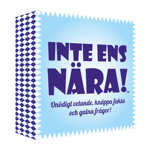 Sällskapsspelet Inte ens nära Frågespel