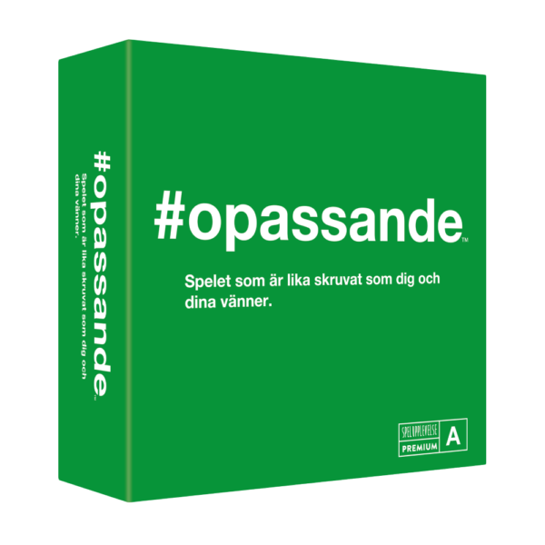 Partyspel #opassande Frågespel
