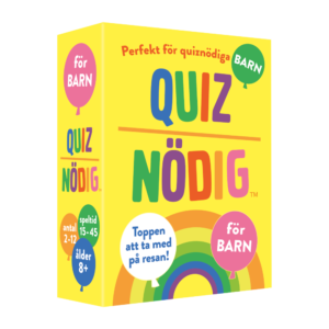 Quiznödig – för barn Frågespel
