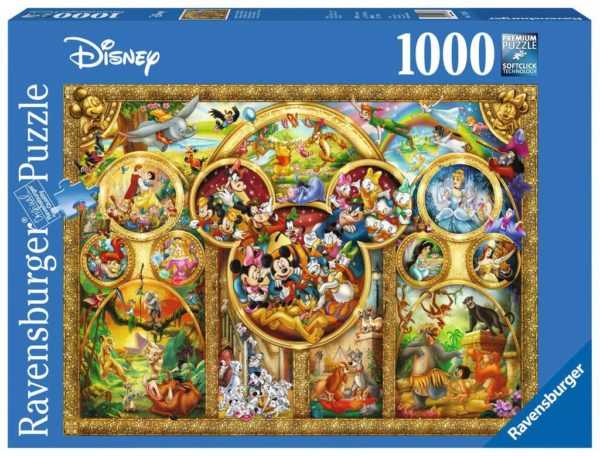 Ravensburger Pussel Disneys Magiska Värld 1000 bitar Pussel 1000 bitar