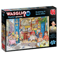 Wasgij Mystery 18 – Grabbing A Quick Bite! Pussel 1000 bitar