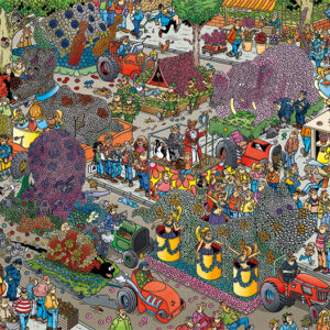 Jan van Haasteren Pussel Flower Parade 1000 bitar Pussel 1000 bitar