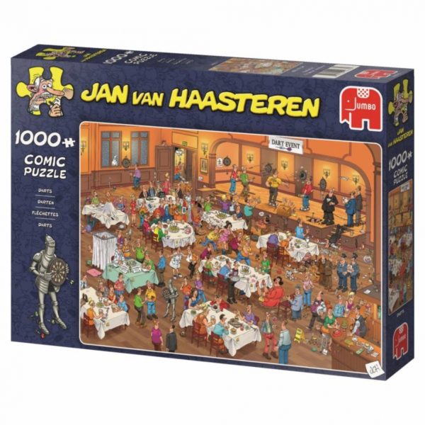 Jan van Haasteren Pussel Darts 1000 bitar Pussel 1000 bitar