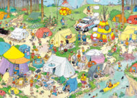 Jan van Haasteren Pussel Camping in the Forest 1000 bitar Pussel 1000 bitar