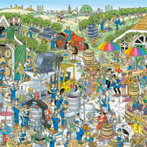 Jan van Haasteren Pussel The Winery 1000 bitar Pussel 1000 bitar