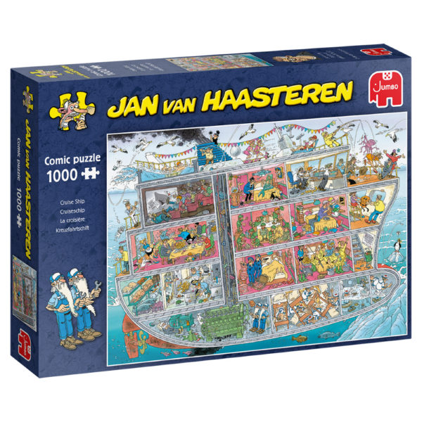 Jan van Haasteren Pussel Cruise Ship 1000 bitar Pussel 1000 bitar