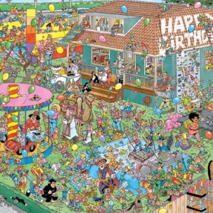 Jan van Haasteren Pussel Children’s Birthday Party 1000 bitar Pussel 1000 bitar