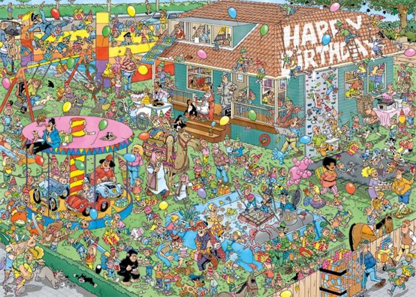 Jan van Haasteren Pussel Children’s Birthday Party 1000 bitar Pussel 1000 bitar