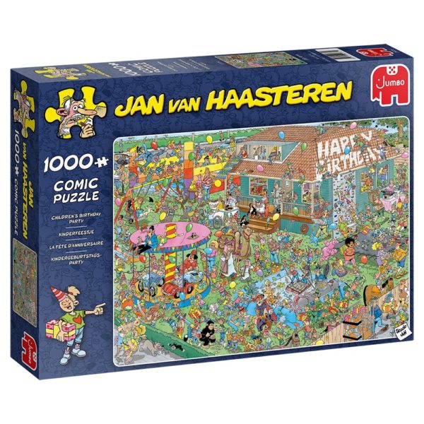 Jan van Haasteren Pussel Children’s Birthday Party 1000 bitar Pussel 1000 bitar