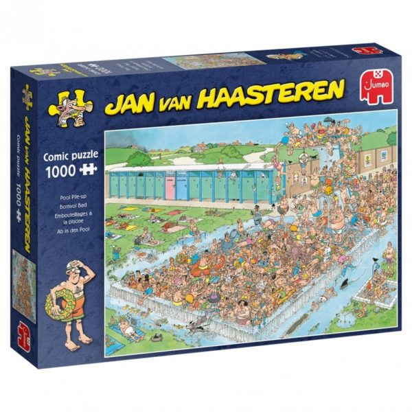 Jan van Haasteren Pool Pile-Up 1000 bitar Pussel 1000 bitar