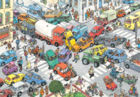 Jan van Haasteren Pussel Traffic Chaos 3000 bitar Pussel 3000 bitar
