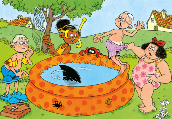 Jan van Haasteren Junior Pool Pranks 150 bitar Barnpussel