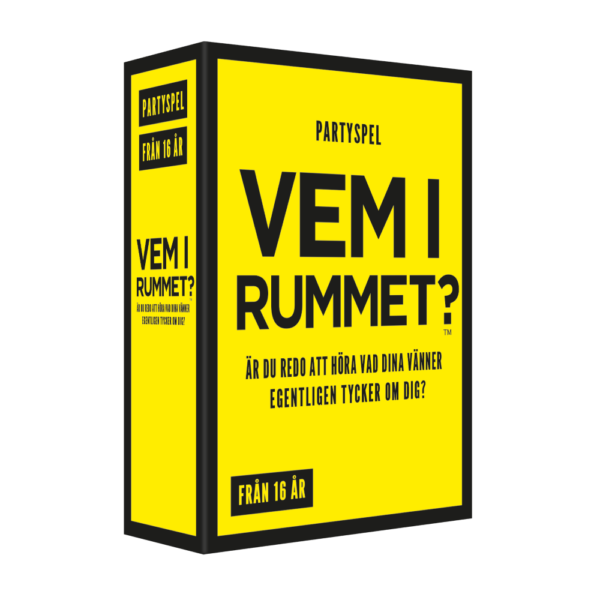 Partyspel Vem i Rummet? Pocket Partyspel