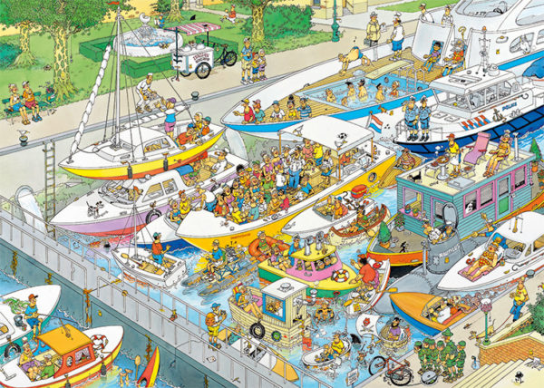 Jan van Haasteren Pussel The Locks 1000 bitar Pussel 1000 bitar