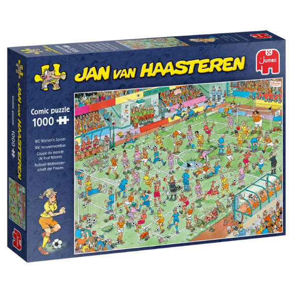 Jan van Haasteren Pussel WC Women’s Soccer 1000 bitar Pussel 1000 bitar