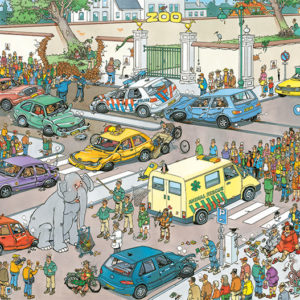 Jan van Haasteren Pussel Jumbo Goes Shopping 1000 bitar Pussel 1000 bitar