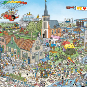 Jan van Haasteren Pussel Island Retreat 1000 bitar Pussel 1000 bitar