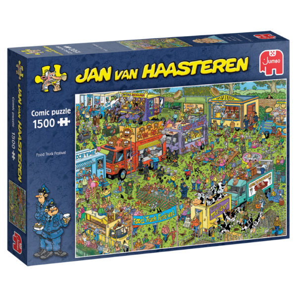Jan van Haasteren Pussel Food Truck Festival 1500 bitar Pussel 1500 bitar