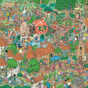 Jan van Haasteren Pussel Fairytale Forest 1000 bitar Pussel 1000 bitar