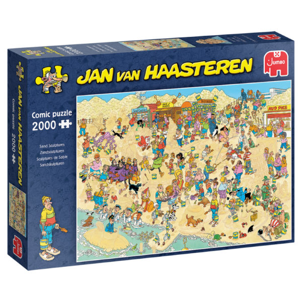 Jan van Haasteren Pussel Sand Sculptures 2000 bitar Pussel 2000 bitar