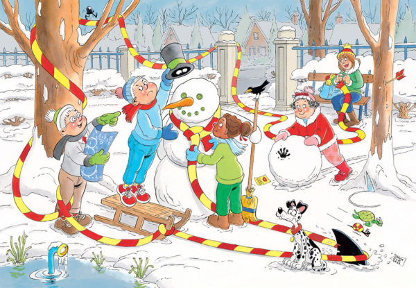 Jan van Haasteren Junior The Snowman 150 bitar Barnpussel