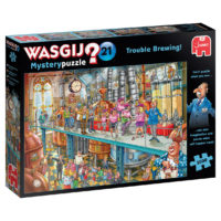 Wasgij Mystery 21 – Trouble Brewing! Pussel 1000 bitar