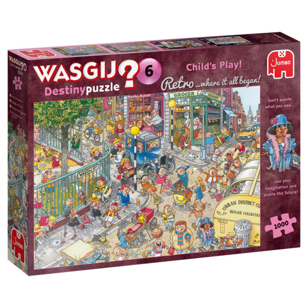 Wasgij Destiny 6 – Child’s Play! Pussel 1000 bitar