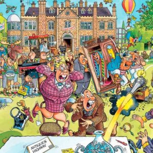 Wasgij Original 10 – Antique Hunt! Pussel 1000 bitar