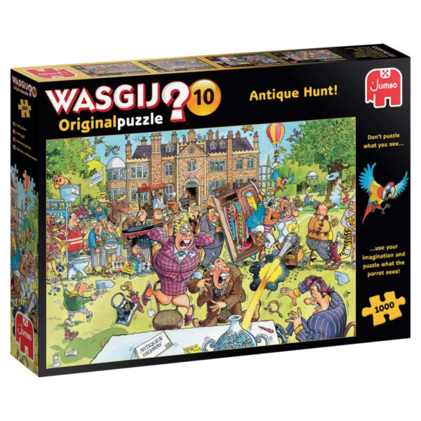 Wasgij Original 10 – Antique Hunt! Pussel 1000 bitar