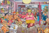 Wasgij Original 11 – Beauty Salon! Pussel 1000 bitar