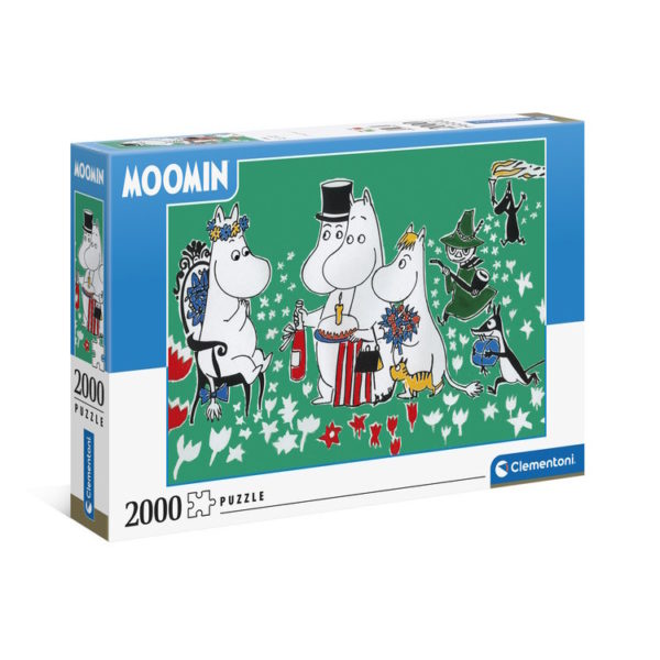 Clementoni Mumin Pussel 2000 bitar Pussel 2000 bitar