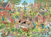 Jan van Haasteren Pussel Midsummer Festival 1000 bitar Pussel 1000 bitar