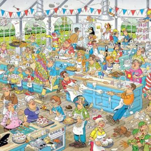Jan van Haasteren Pussel Clash of the Bakers 1500 bitar Pussel 1500 bitar
