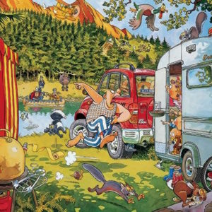 Wasgij Original 7 – Bear Necessities Pussel 1000 bitar