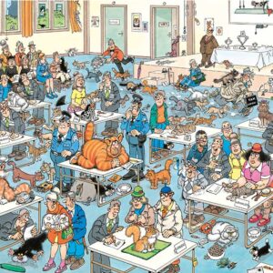 Jan van Haasteren Pussel The Cat Pageantry 1000 bitar Pussel 1000 bitar