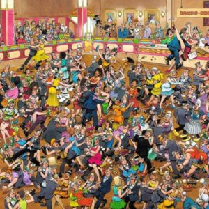 Jan van Haasteren Pussel Ballroom Dancing 1000 bitar Pussel 1000 bitar