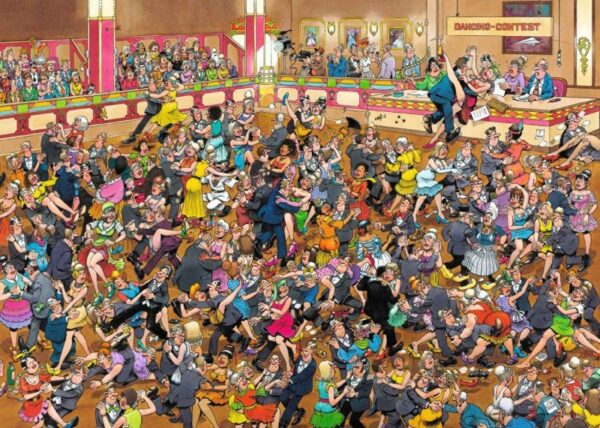 Jan van Haasteren Pussel Ballroom Dancing 1000 bitar Pussel 1000 bitar