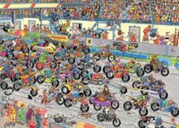 Jan van Haasteren Pussel Motorbike Race 1000 bitar Pussel 1000 bitar